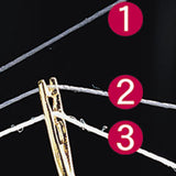 Clover Self-Threading Needles, Assorted