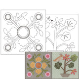 [ 20%OFF / SALE ] Pattern Set for Baltimore Applique Tapestry with Triangle Lattice