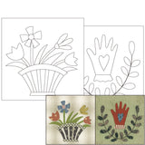 [ 20%OFF / SALE ] Pattern Set for Baltimore Applique Tapestry with Triangle Lattice