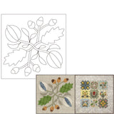 [ 20%OFF / SALE ] Pattern Set for Baltimore Applique Tapestry with Triangle Lattice