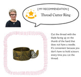 Clover, Thread Cutter Ring